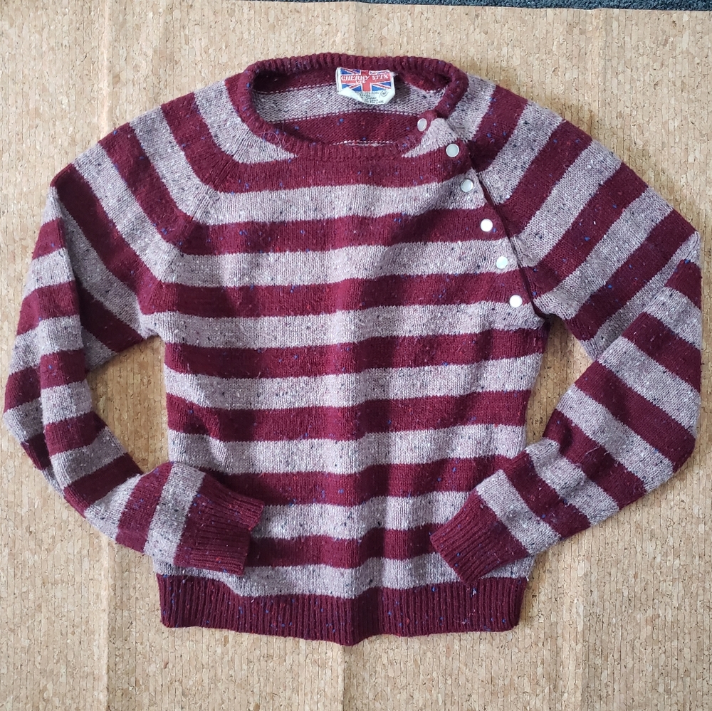 Vintage striped sweater